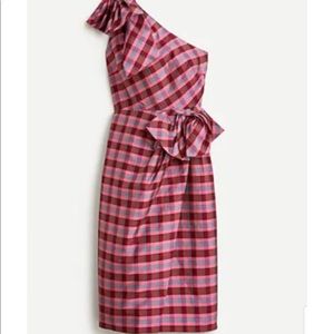 New J. Crew tartan dress
